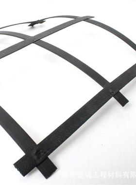 钢塑土工格栅GSZ8XYG0k钢n 路筋基挡土钢墙加塑格栅 高强塑土工格