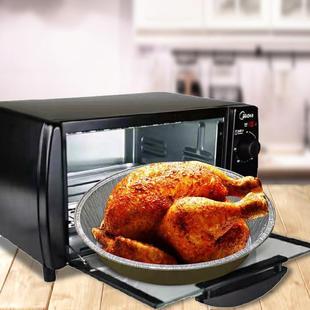 烤鸡盘耐高温超大号椭圆形锡纸盒海鲜打包加厚烤箱明火加热烤鱼盘