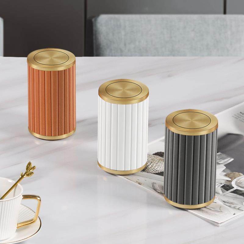 牙签盒创意收纳棉签罐家用高级感牙签桶网红轻奢牙签筒装软装摆件,收纳整理,首饰盒,淘宝优惠券,粉丝福利购,淘宝优惠卷