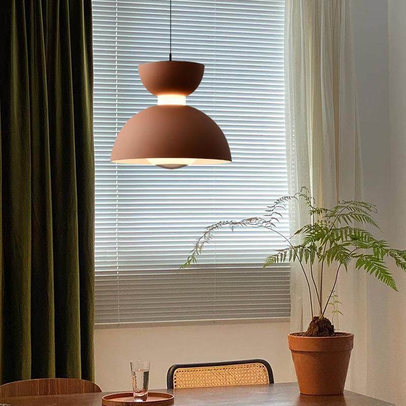 现代简约肤感色床头吊灯手扫感应悬停升降客厅背景墙卧室氛围吊灯,家装灯饰光源,智能吊灯,淘宝优惠券,粉丝福利购,淘宝优惠卷