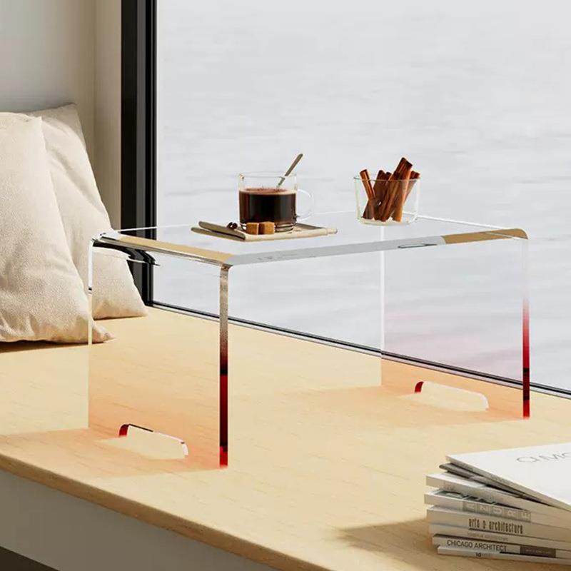 亚克力渐变色飘窗台小桌子茶几卧室展示架展示桌小户型电脑书桌,住宅家具,亚克力,淘宝优惠券,粉丝福利购,淘宝优惠卷