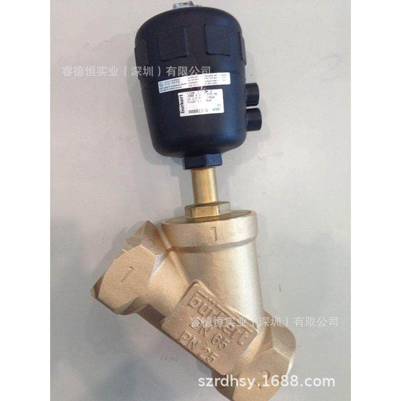 burkert 2000 A 25.0 32.0 40.0 50.0 PTFE RG 气动角座阀