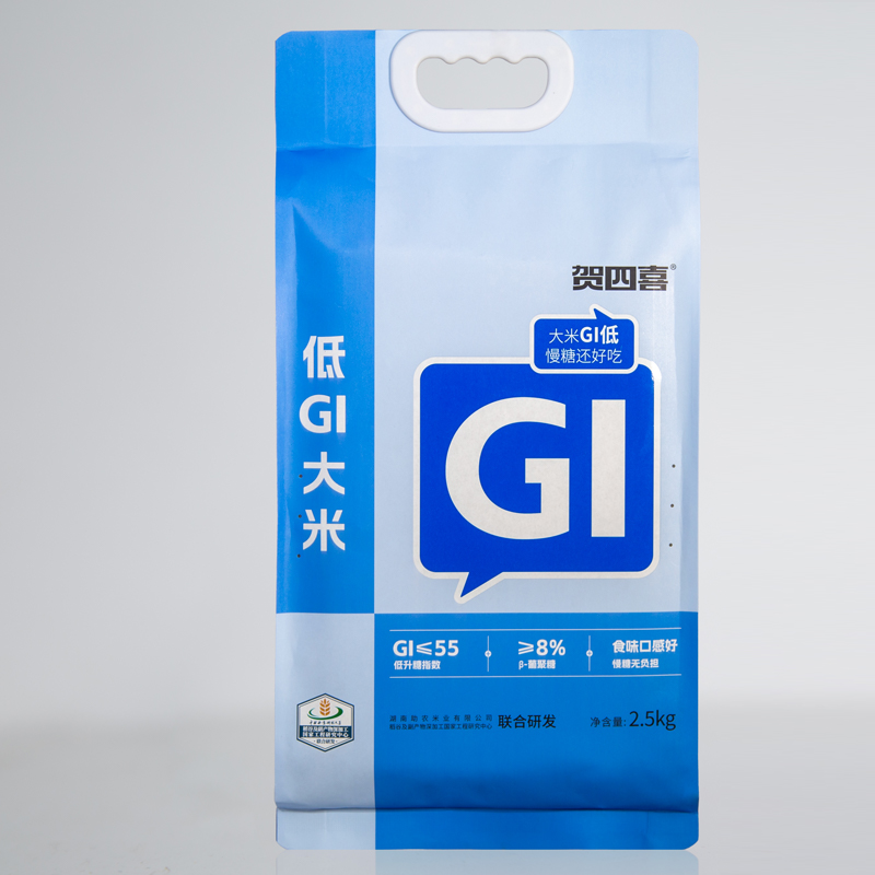 贺四喜米养天下低GI大米慢糖口感好健康的好大米5斤装
