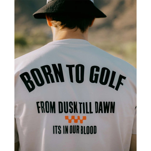 DEVEREUXE GOLF高尔夫100%纯棉印花T恤高品质圆领短袖衣服
