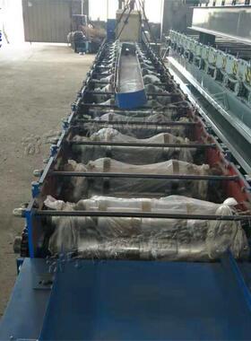 弯Stmping 汽车集装箱板轻钢波纹板角驰压瓦机a 车型厢板冷成机