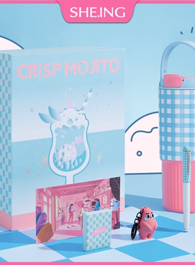 SHE·ING旗舰店S128沁凉莫吉托钢笔保温杯学生练字专用女士高档生日礼物送女友情人节可爱女生送礼吨吨杯