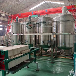精炼设备 菜籽榨油生产线设备套核桃HCO油整加工备 榨油设精炼机
