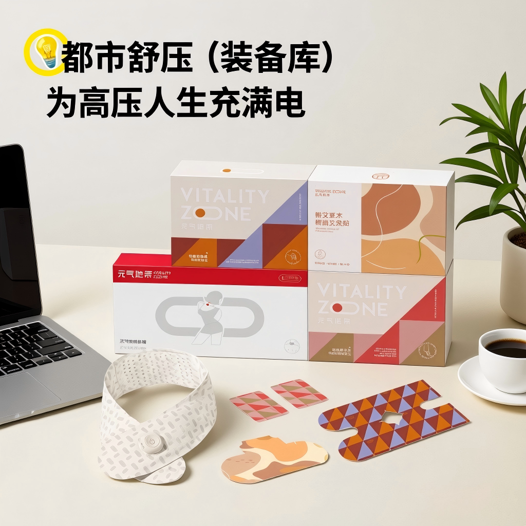 元气地带身体护理套装热敷养生帖