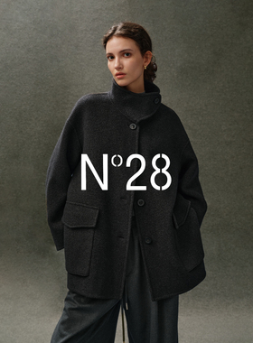 【N28专场】立领呢子外套女冬中长款毛呢大衣