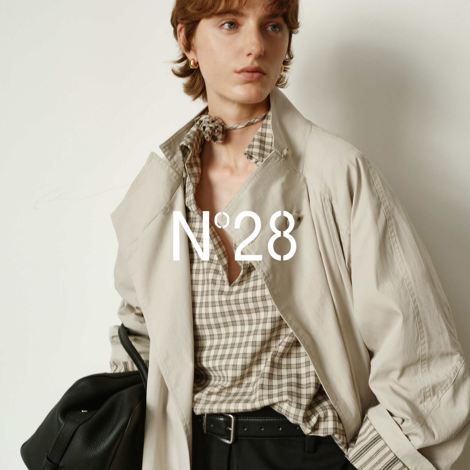 N°282025新款早秋韩系高级感中长款风衣女立领收腰高个子外套