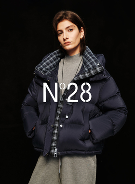 N°2890白鹅绒服女秋冬短款小个子连帽宽松显瘦防风保暖羽绒外套