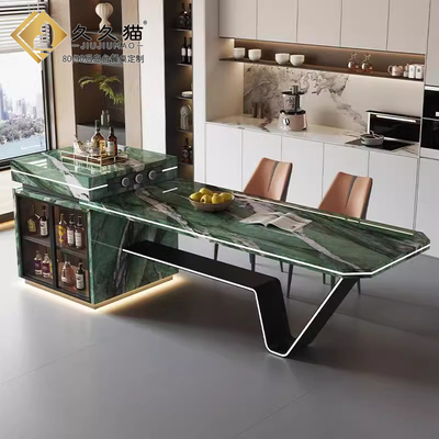 2025年新款餐桌一体客厅家用导台