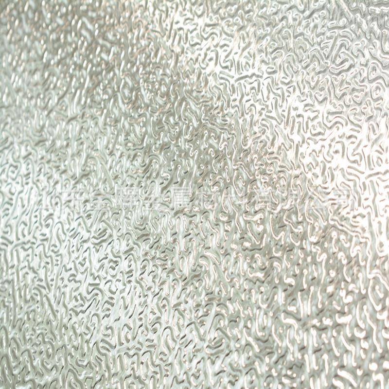 1060橘皮压花铝板冰箱保温铝皮铝箔0.1mm-1.2mm加工分条开平