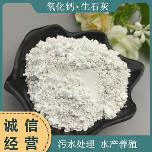 氧化钙工业级水产养殖污水处理用氧化钙土壤改良生石灰