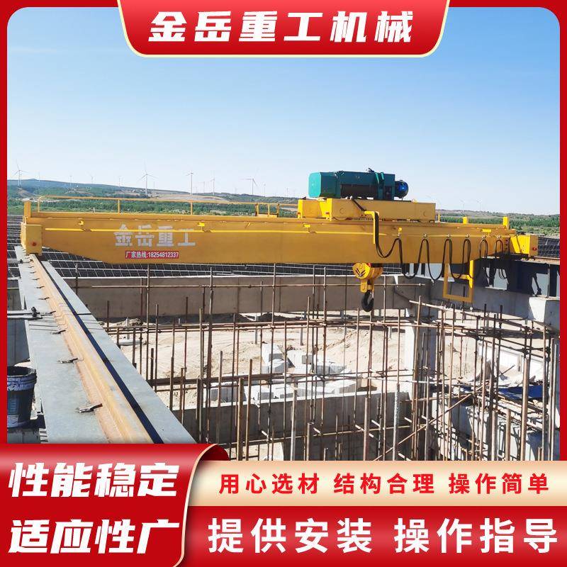 电动双梁起重机行吊作业效率高车间搬运用20吨双梁电动欧式行车