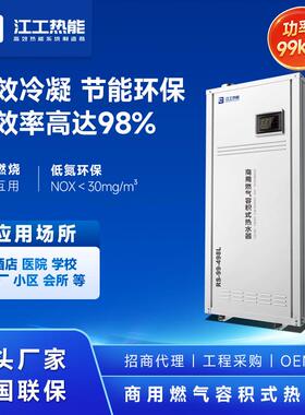 冷凝式商用燃气容积式热水器99kW天然气热水炉酒店锅炉BTCO-250