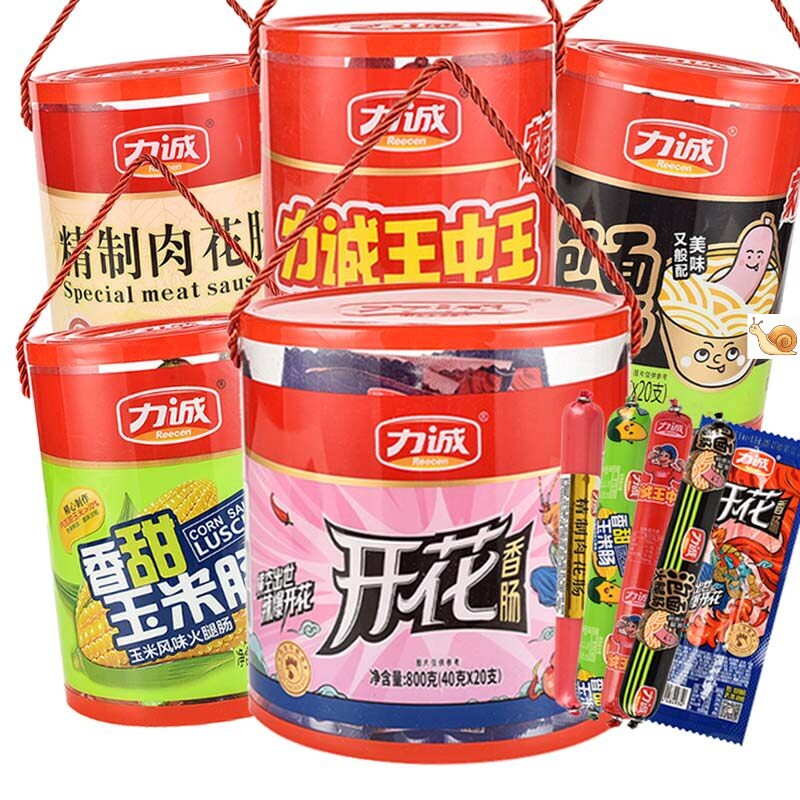 力诚风味火腿肠80g即食泡面搭档