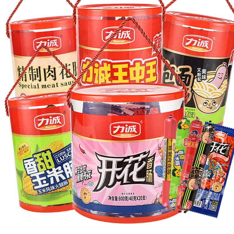 力诚风味火腿肠80g即食泡面搭档