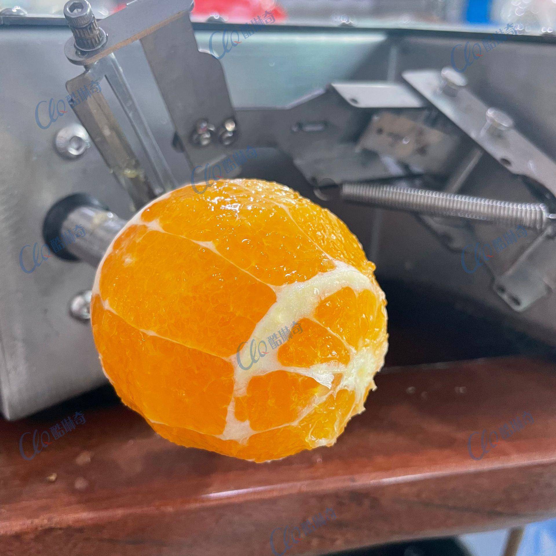 柳丁削橙子机 厚皮红橙削皮机皮新奇士、冰糖橙、褚去皮橙236机工