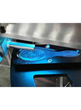 勺子蜂片膜封懒口XVO机器膏体人勺蜜果酱果冻全自动一灌装封口体