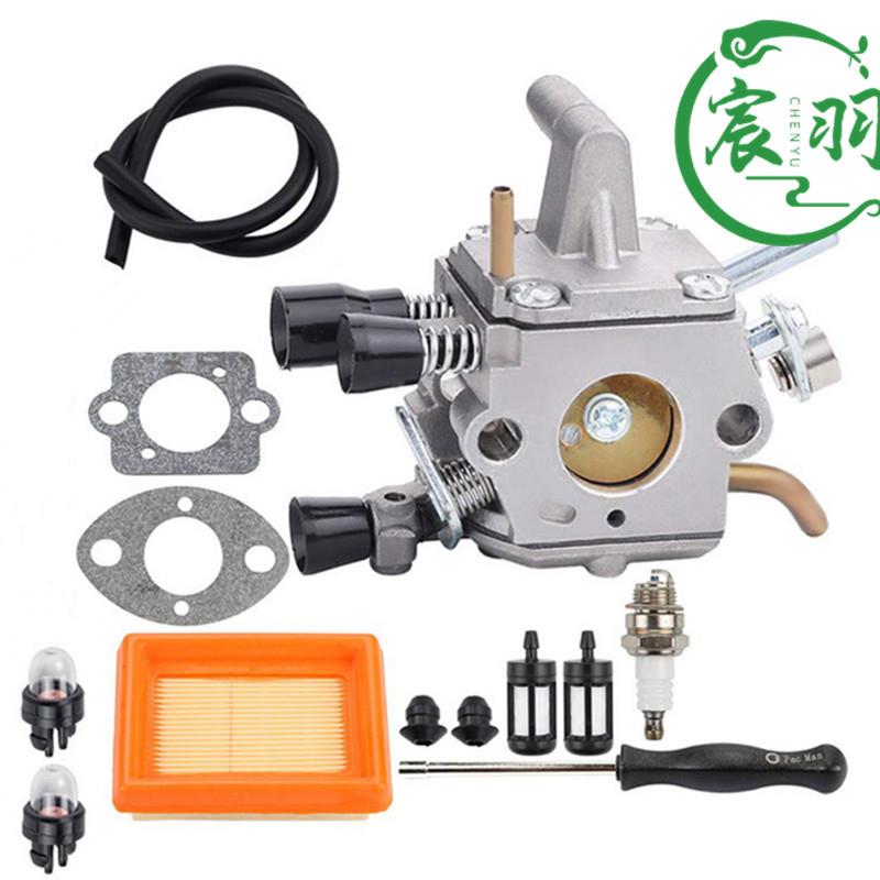 割草机FS120 FS120R FS300 BT120C BT121化油器 空滤器 油滤配件