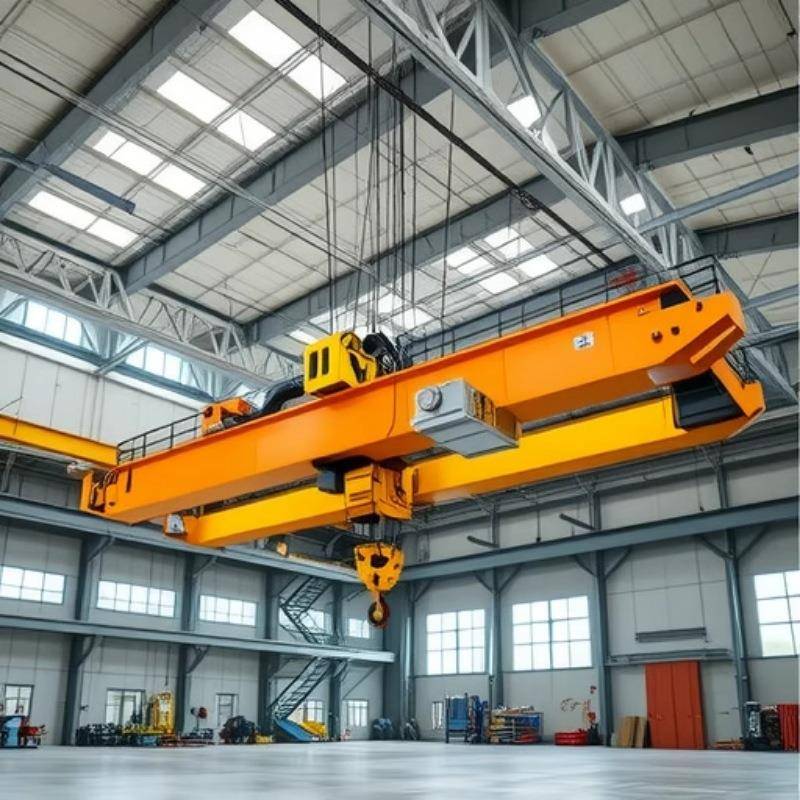 双梁桥式起重机QD型工业起重吊装行车16吨电动双主梁起重机厂家