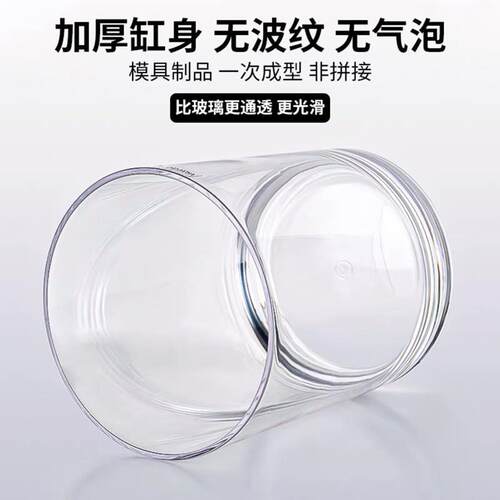 透明塑胶P大号香槟冰桶新品方形浪纹966啤波酒框酒吧KTV冰镇红酒C
