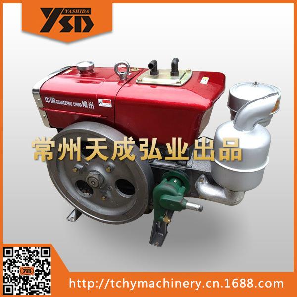 S195P内置水泵型柴油机12马力厂家直销水冷单缸柴油机