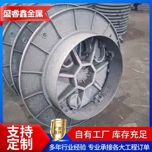 重型700球墨铸铁井盖五防六防防沉降球墨铸铁井盖重型铸铁井盖