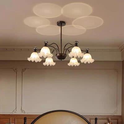 法式复古中古792风餐厅大厅美主灯式南洋风卧室高吊端中山灯具客