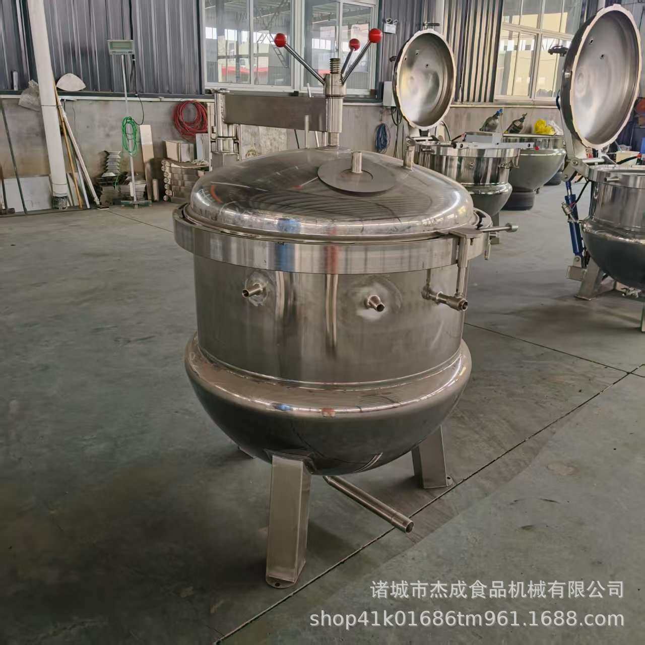 自动提筐佛跳墙牛骨汤高  大型商用高压肉竹筒粽子蒸煮锅 定金