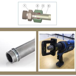 卡套预装工具便携式卡套预装机原装进口液压卡套枪Din2353标准