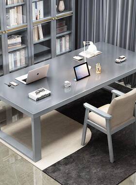 实长家木#BD03#大书桌用办公长条桌莫比恩工作台双学习桌去客厅化