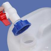 方形塑料桶加厚堆码 桶带龙头化工废液桶油桶包装 桶20L25KG30升