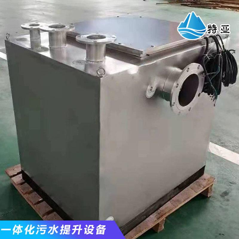 一体化地下污水提升器不锈钢污水处理设备学校小区污水提升设备