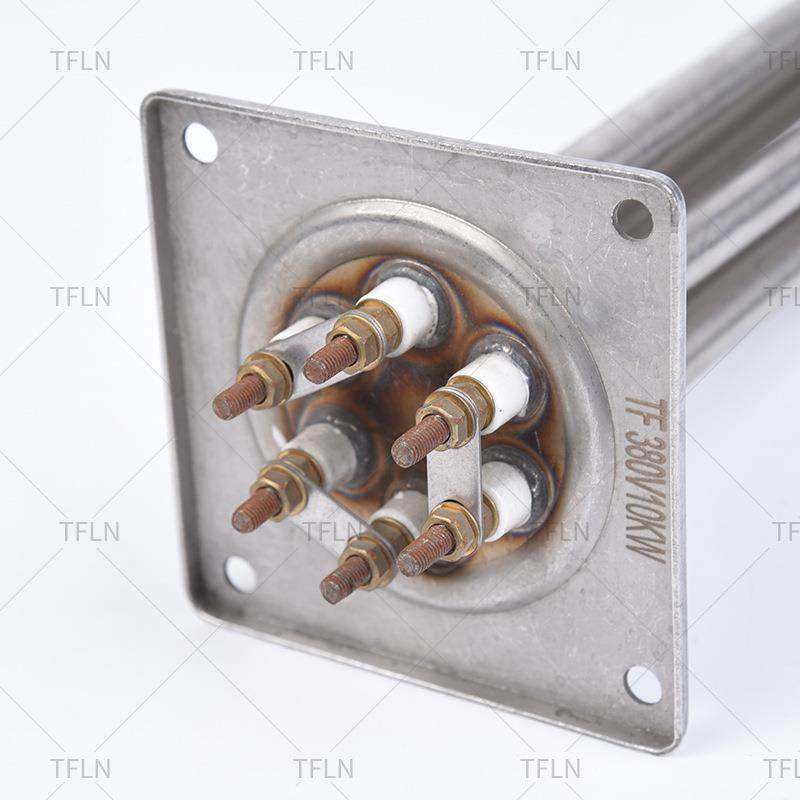 方底法兰加热管大0553功率220v80v电热模具兰方形法棒加热管