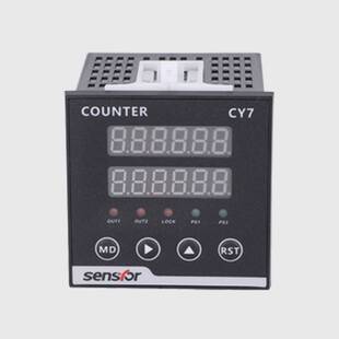 高频计数计米器高精度滚轮式电子数显封边机编码器智能控制器记米