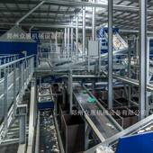 众惠建筑垃圾筛分设备垃圾处理滚筒筛风选机器垃圾分拣设备生产线