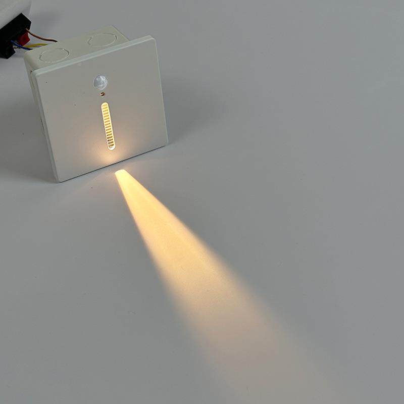 8嵌6户外感地灯脚内入式ip67级防水过道VSO走廊楼梯台阶踏步应照