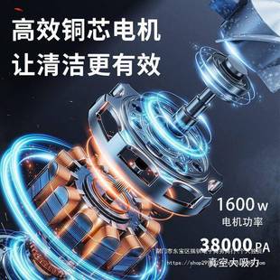 迈固美缝墙面打磨吹吸两用直通吸尘器大功率备用便携大容量