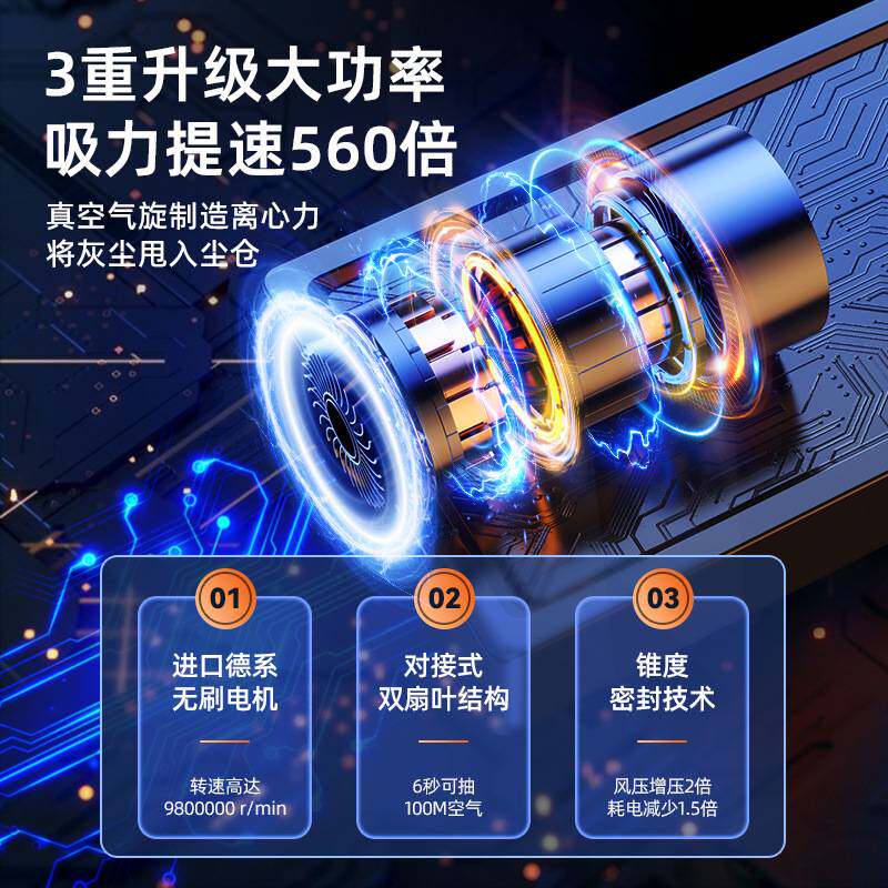 桌面吸尘器家用地毯床上手持无线迷你小型橡皮擦汽车车载车用