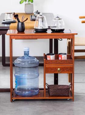 客厅茶几小型水柜实木桌茶桌边柜家用HZL茶小茶台水壶一烧体嵌入