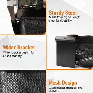 仓库可移动金属挂钩 农具园林工具置物挂架可拆卸 收纳架槽板挂钩