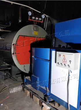 生物质半气化自动控青制燃烧机路面沥加烧23243热设主备全动颗粒