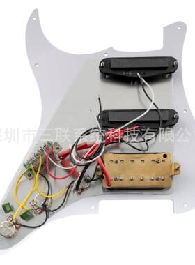 电吉他电路HTV集成板套S装TS护SH电位器旋钮拾音器单面单双深棕龟