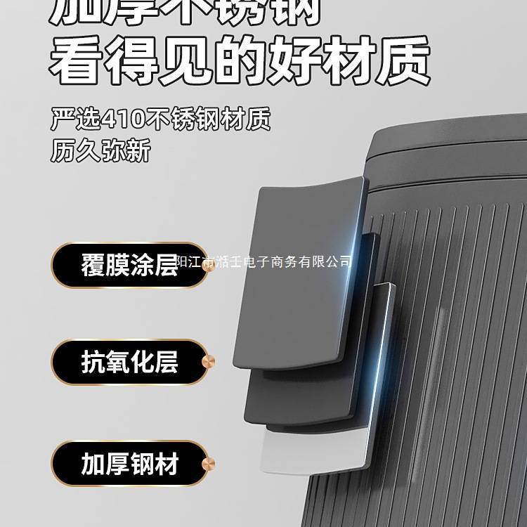 厨房智能垃圾桶家用高款可移动客厅轻奢高颜值自动电动感应式商用