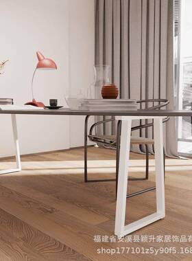 办公桌餐桌YIR家配件具习学桌支撑金桌腿属铁艺办公桌腿支撑架