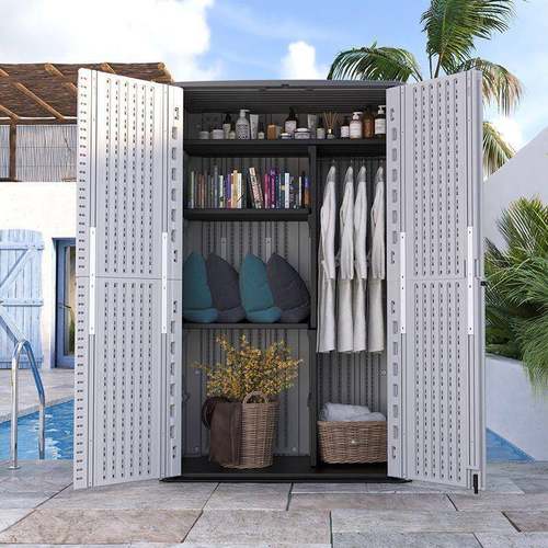 杂户CD577427外储物柜大容量防晒防子水家用花塑料园简易阳台室外