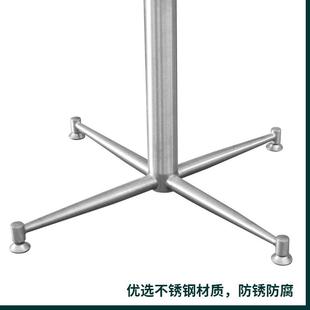 子现代十字桌JJ 脚不钢洽谈桌腿餐台餐脚金属桌架餐厅桌锈四 B128