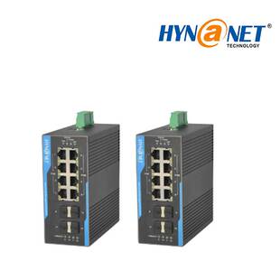 IDS1908F4-8P 工业级全千兆二层网管型poe交换机，8电口+4光口